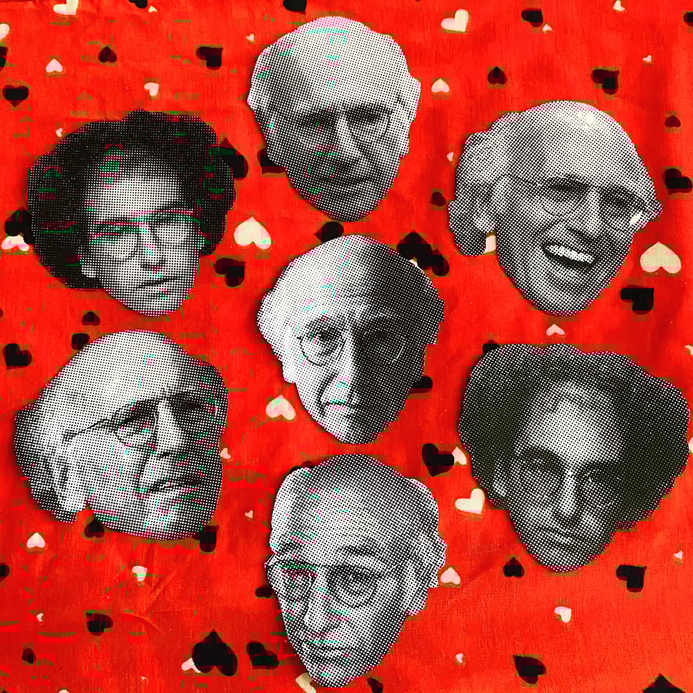 Image of Larry David sticker pack