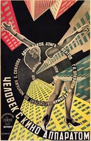 Image of “ Man With A Movie Camera.” 1922, by brothers Steinberg. TSHIRT/POSTER.