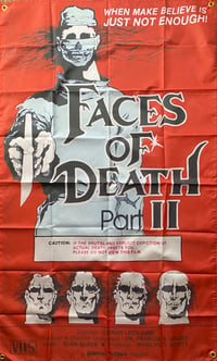 Image 2 of Faces Of Death  2 - Flag / Banner / Tapestry 