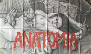 Image of Anatomia " Dissected Humanity "  Flag / Banner / Tapestry 