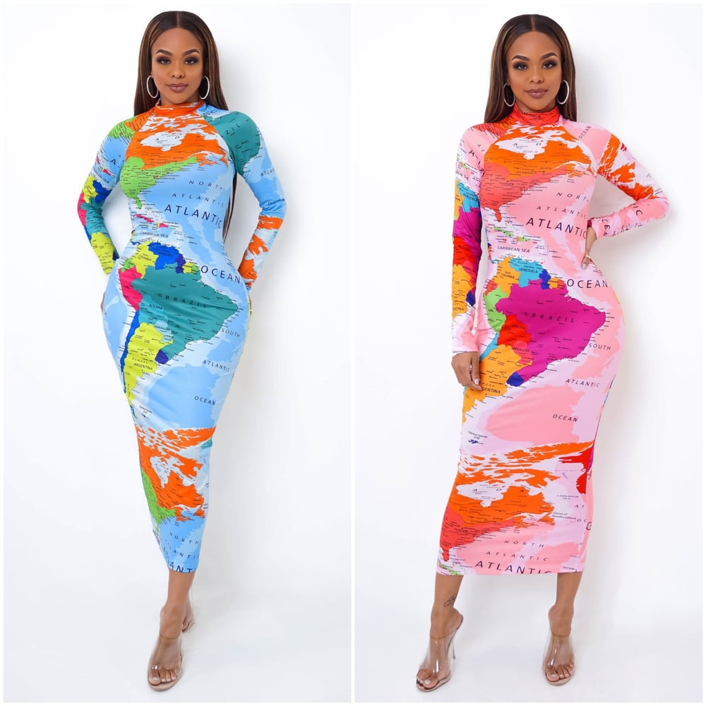 Image of Globe Atlas Maxi Dress 