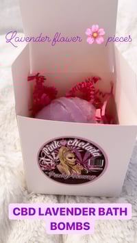 Image 1 of CBD LAVENDER BATH BOMBS 