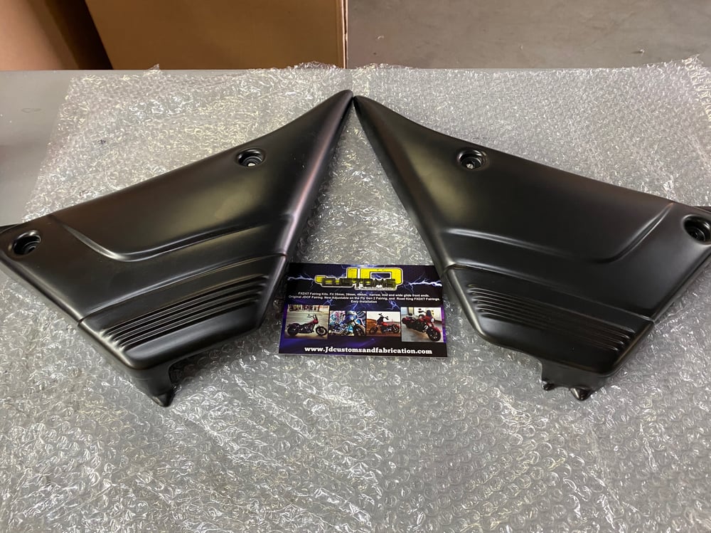 Image of JD CUSTOMS AND FABRICATION REPRODUCTION FXR4 SIDE COVERS