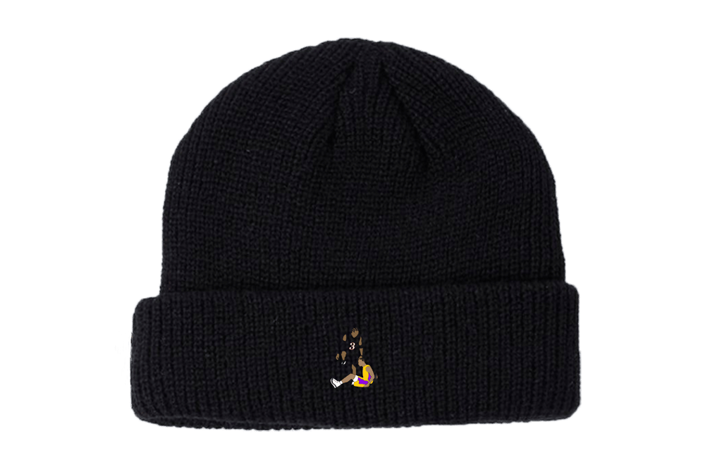 Image of Iverson stepover beanie (black)