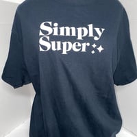 Simply Super Shirt - Black free shipping