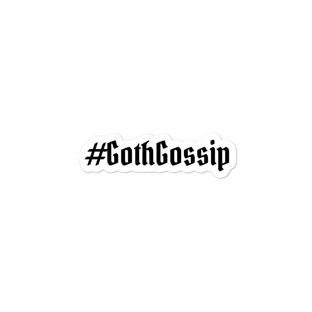 #GothGossip Sticker