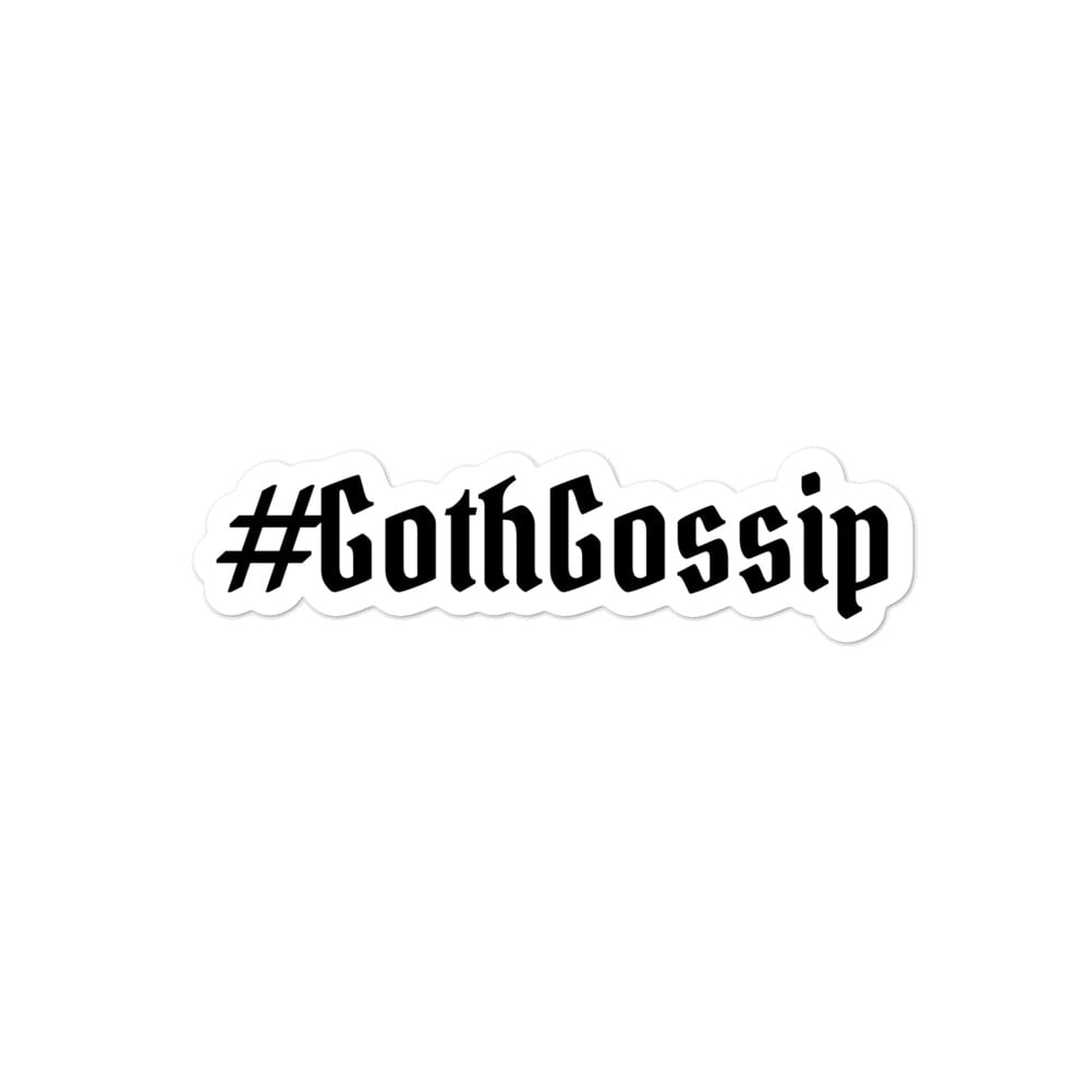 #GothGossip Sticker