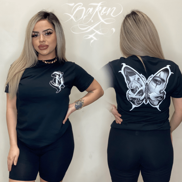 Image of butterfly tee 