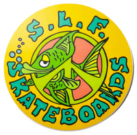 PEACE FISH STICKER