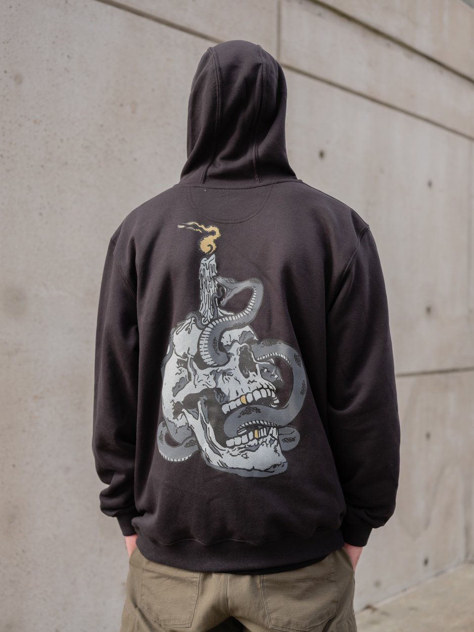 FIN x Carhartt CANDLE SKULL Hoodie FinDesTemps