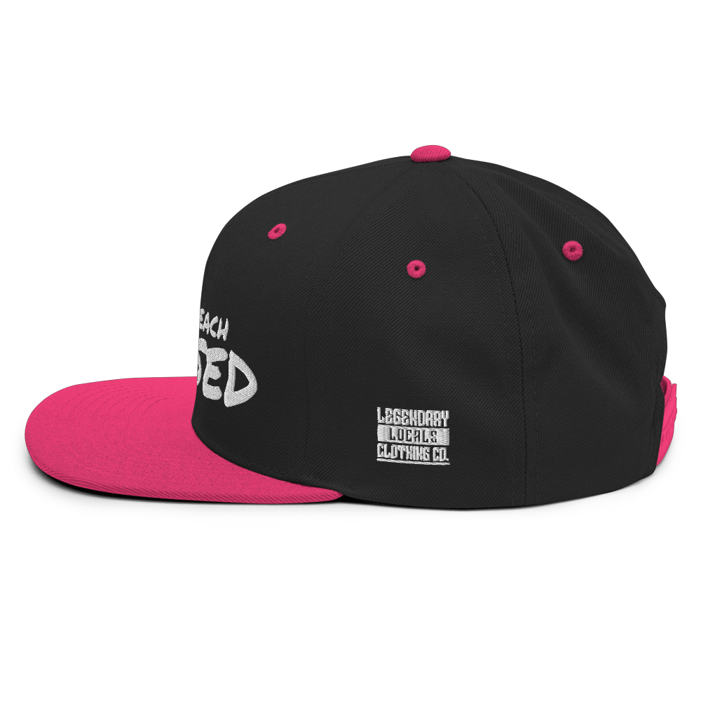 LB Raised Snapback Hat 3D Puff