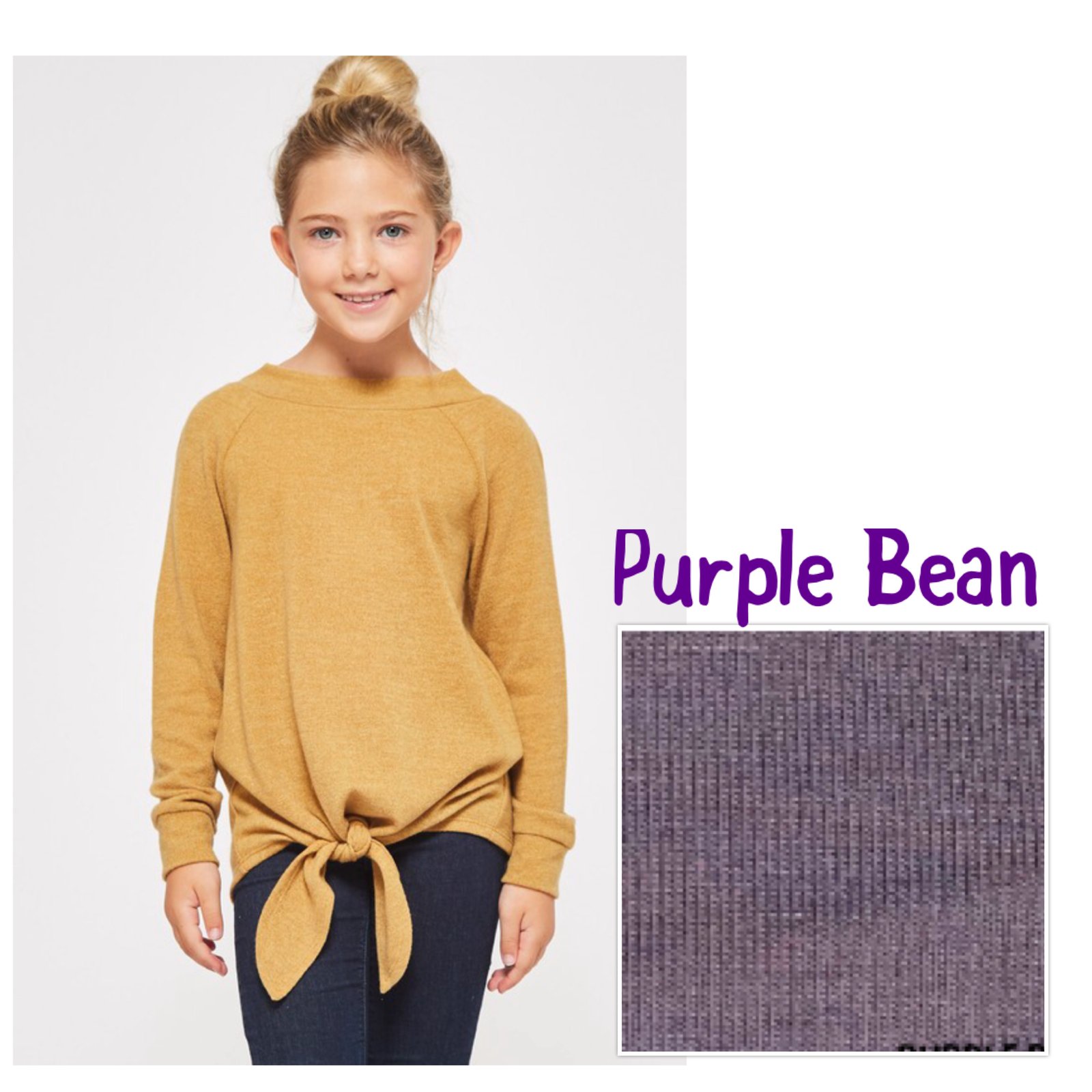 purple tunic sweater