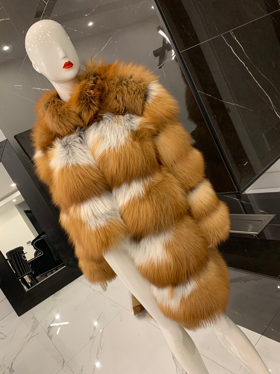 Treat Ürself fox fur coat Treat Ürself fox fur coat