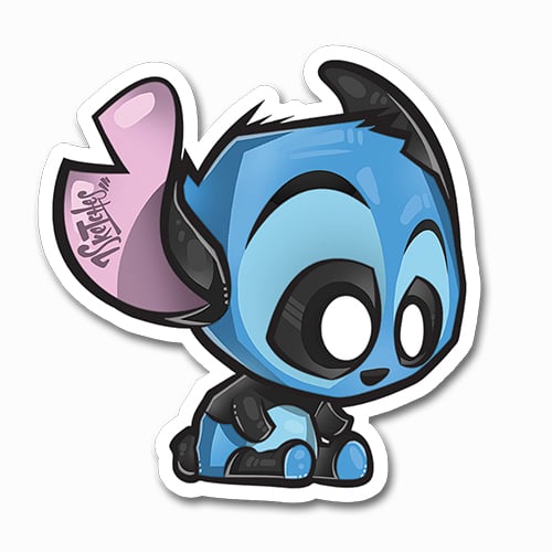 Image of Panda Stitch Sticker