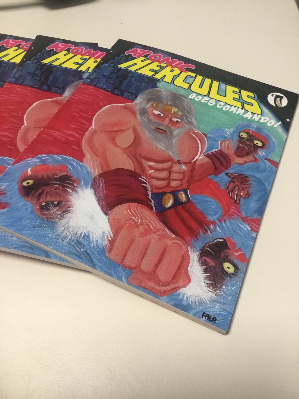 Image of Atomic Hercules 2 ‘Goes Commando’ - DIGITAL VERSION.