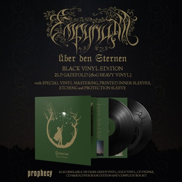 Image of PRE ORDER: Empyrium - Über den Sternen Double LP Vinyl Edition  GOLD