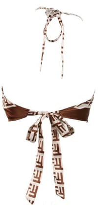 Image 2 of Satin strap scarf top