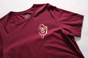 Image of “Clasico” burgundy w/ tan 