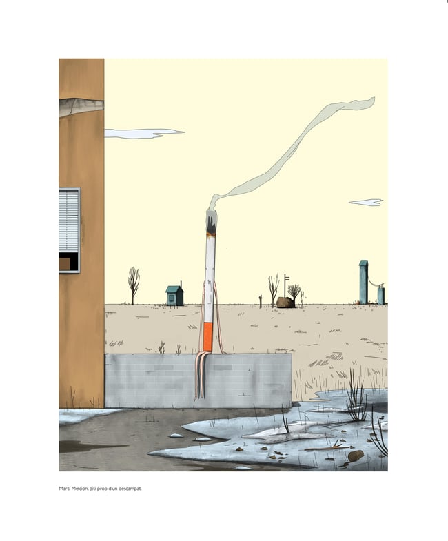 Piti prop d'un descampat