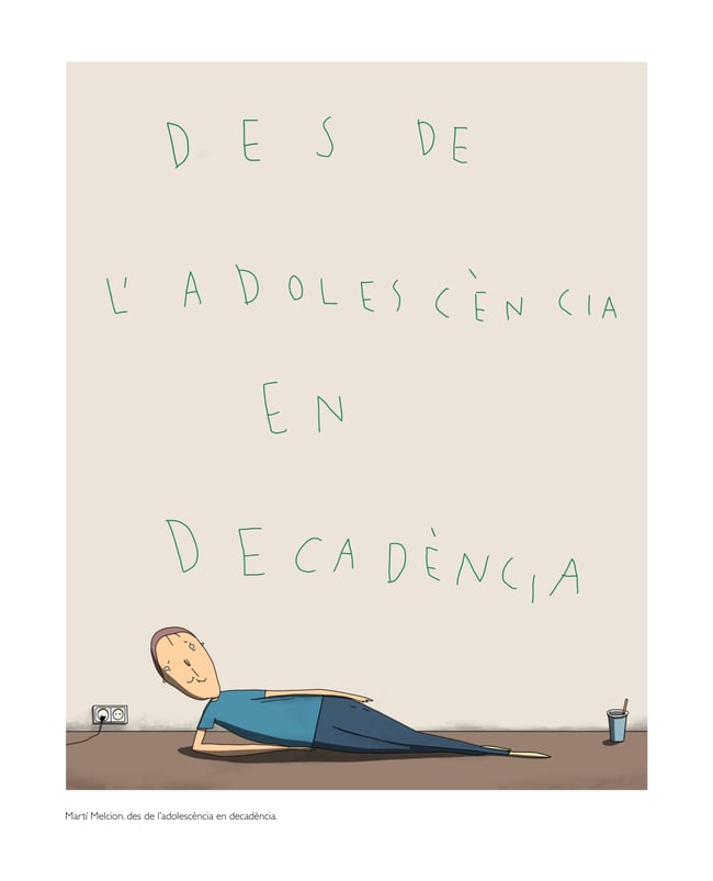 Des de l'adolescència en decadència