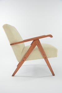 Image 2 of Fauteuils type Kompas ivoire