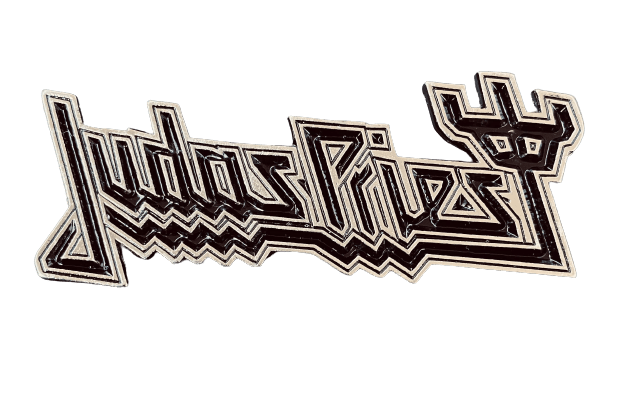Judas Priest Logo Bloodstain Badges