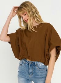 Image 1 of High low cropped T-shirt 