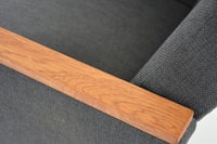 Image 4 of Fauteuil pivotant gris anthracite