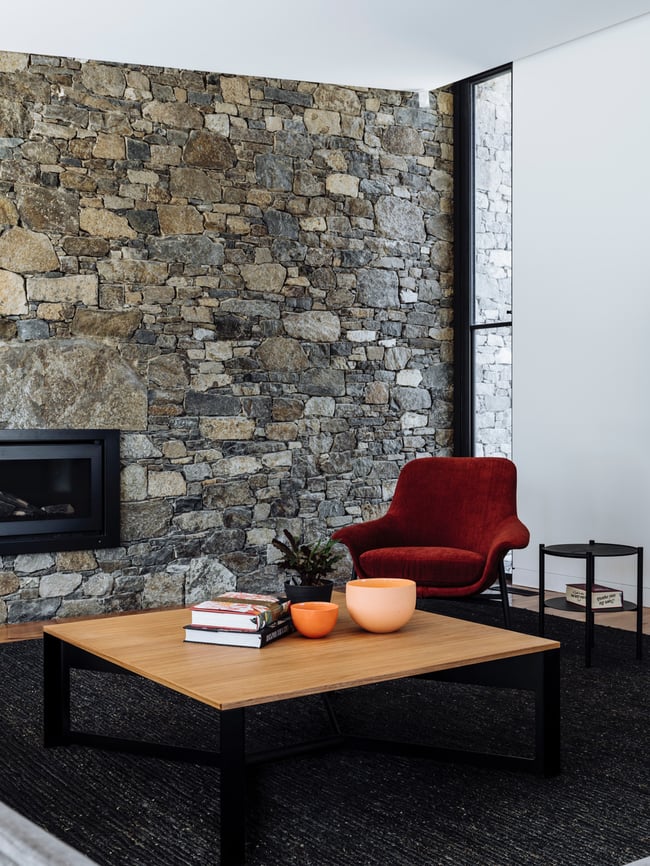 WEDGE COFFEE TABLE - BLACKBUTT