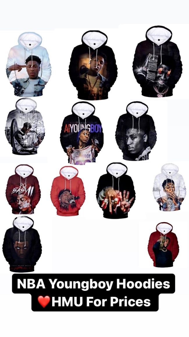 Nba youngboy online hoodies