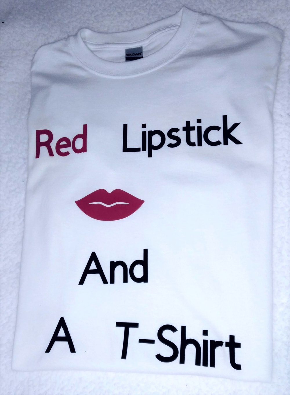 Image of Red lipstick  T-Shirt