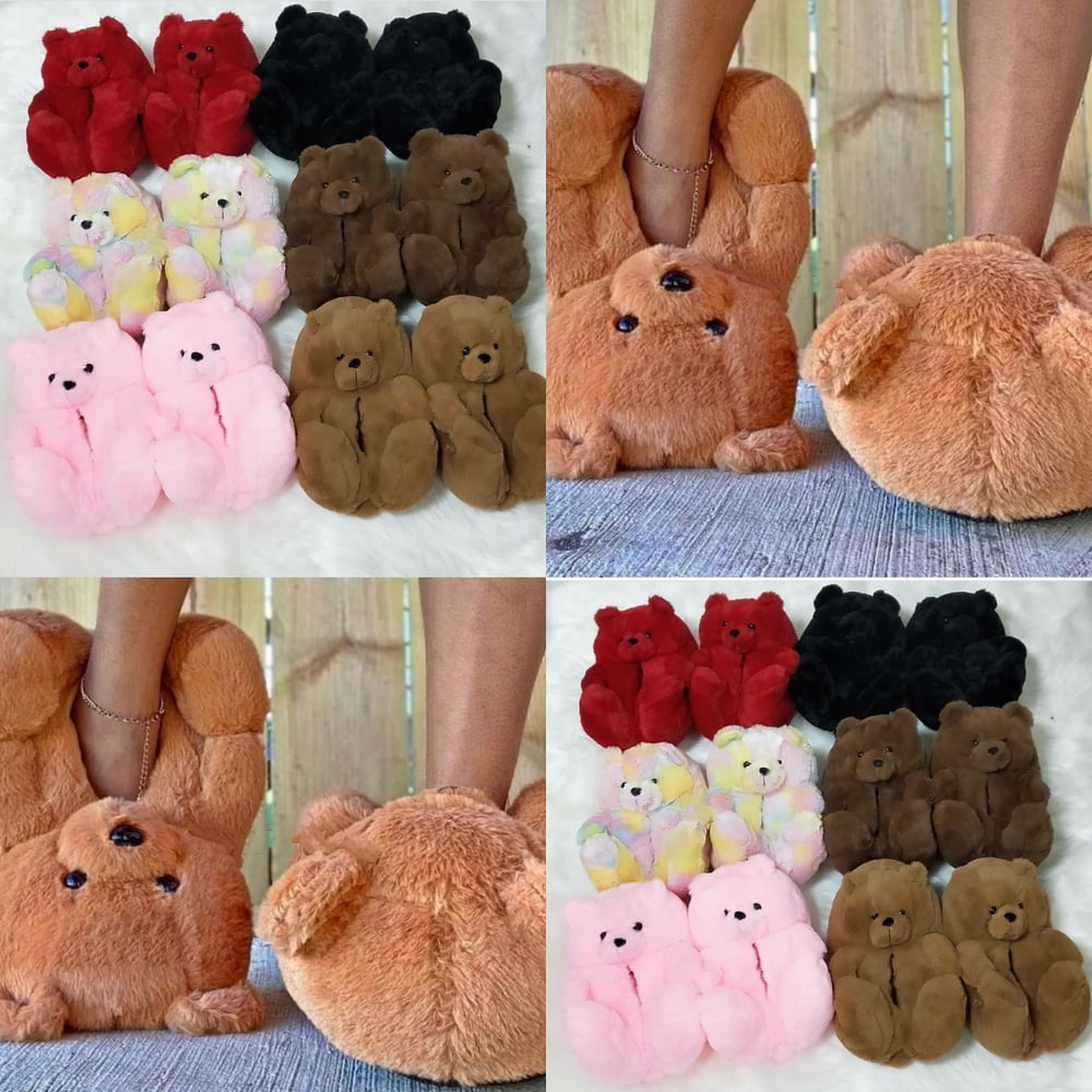 Image of Teddy Slippers