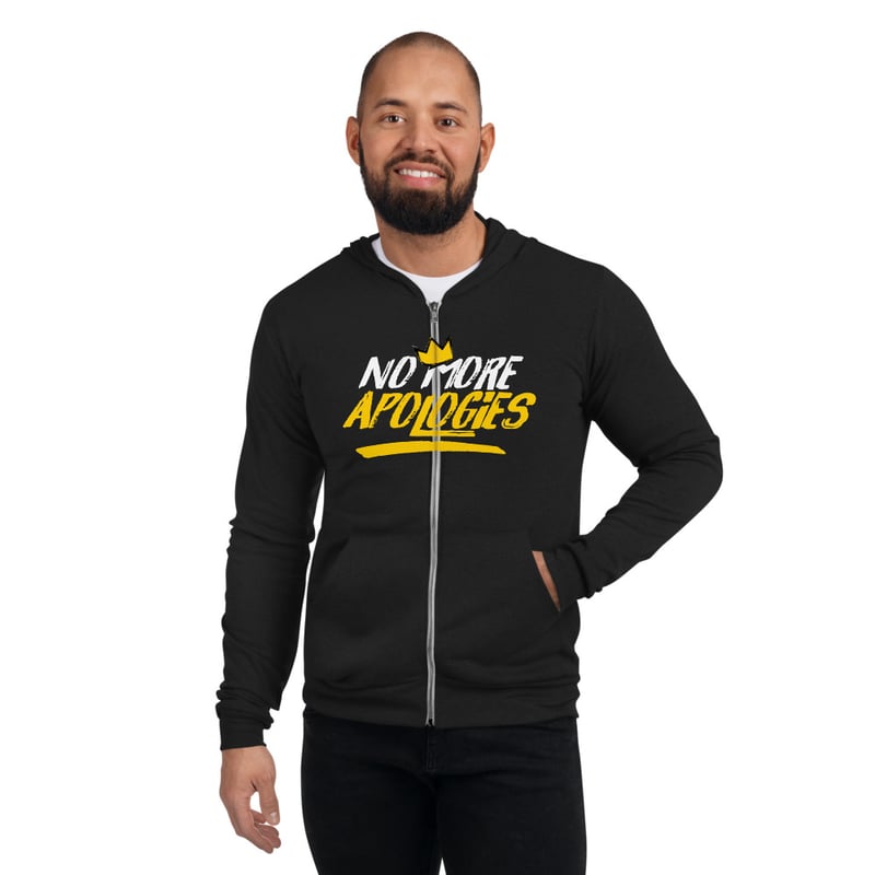 Image of No More Apologies "Unisex" (Hoodie) w/ Zipper