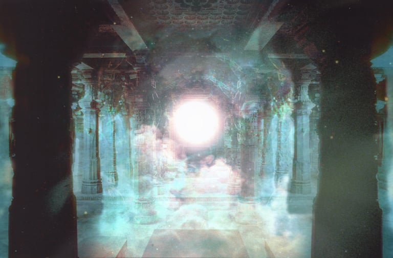 Moon Temple Postcard