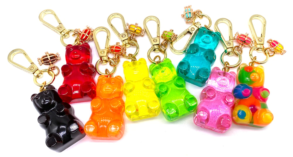 Image of Scented Gummy Bear Bag Charm