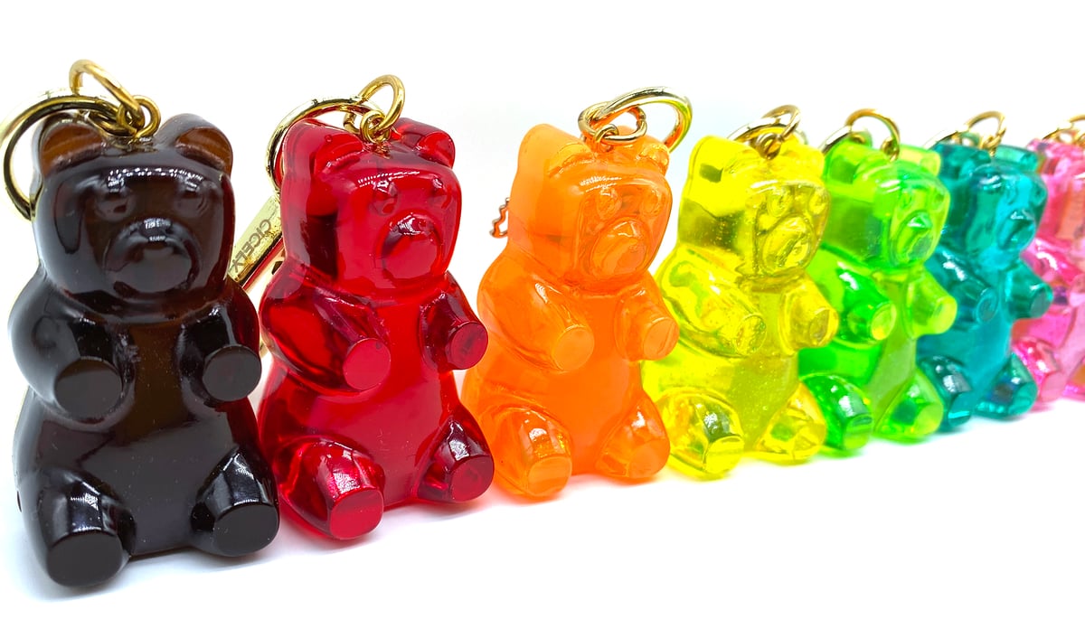 Image of Scented Gummy Bear Bag Charm
