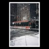 <b>JENNE GRABOWSKI</b> “Bond & Lafayette, Snowstorm” Photo Print