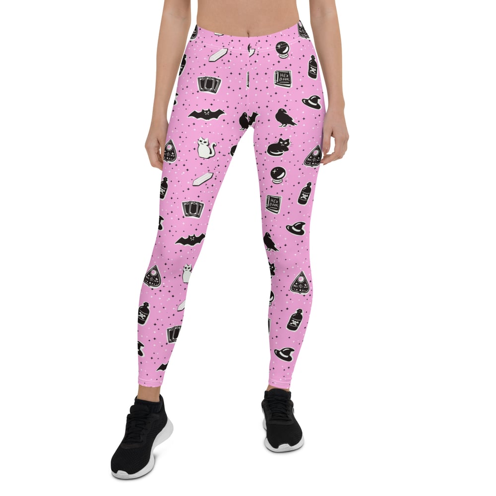 Image of Witchy pink Leggings