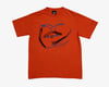 S/S Flying Man Tee - Rust