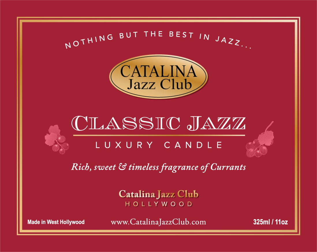 Image of Catalina Jazz Club "CLASSIC JAZZ" Luxury Candle (Limited Edition)