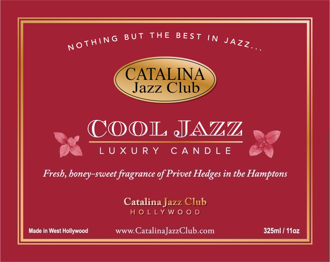 Image of Catalina Jazz Club "COOL JAZZ" Luxury Candle (Limited Edition)