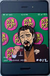 Leonardo Dicaprio Laughing Meme enamel pin badge
