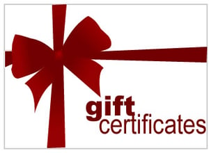 Image of Online Gift Certificate  