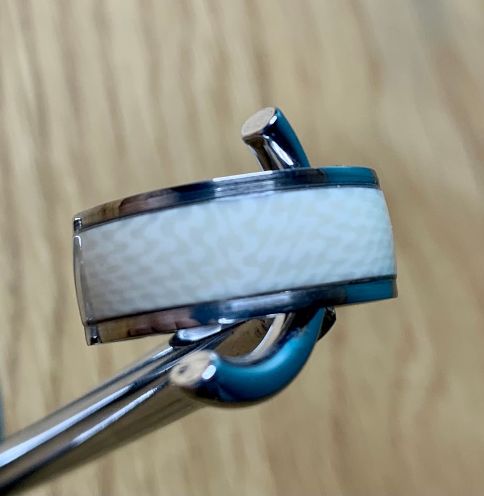 Image of Faux Ivory Ring Blank