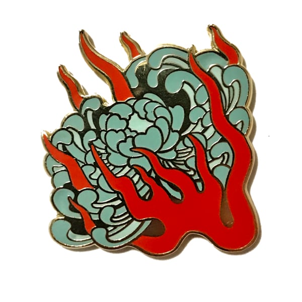 Image of Hot Mum Lapel pin