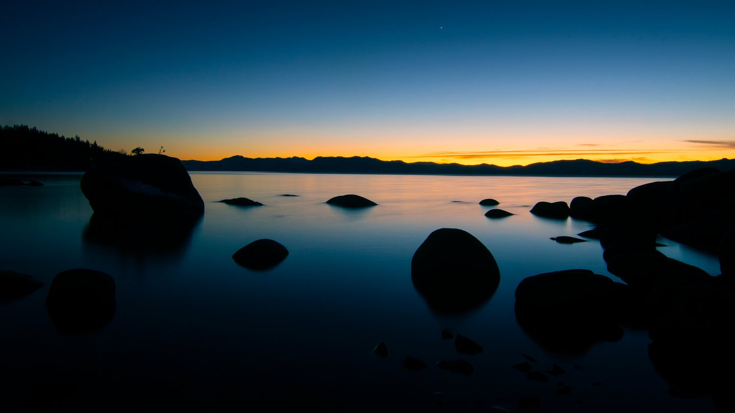 Image of Sunset over Bonsai Rock