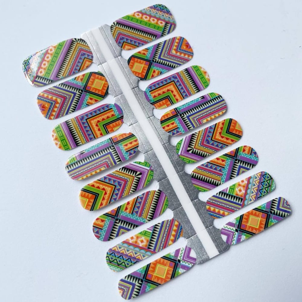 Aztec Vibes Nail Polish Strip