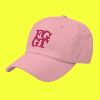 Image 1 of FGGT HAT  Pink Stitch 