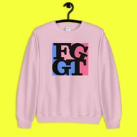 Image 2 of FGGT CREW   Pink/Black
