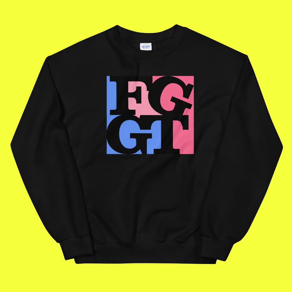 Image of FGGT CREW   Pink/Black